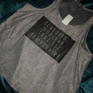 Silver tank